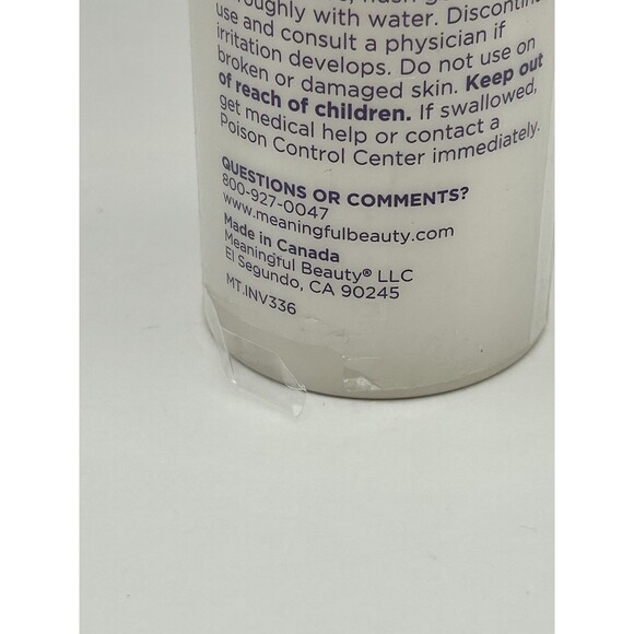 Meaningful Beauty Cindy Crawford Pore Refining Toner Full Size 6oz - NEW/SEALED - Picture 5 of 9